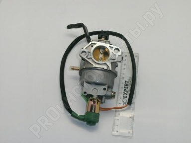 Карбюратор DDE двигателя H190F (DPW200) для генераторов с электромагнитным клапаном /с ручной заслонкой 11038002