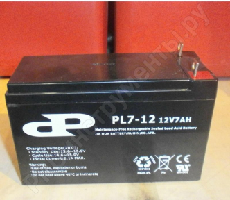 Аккумулятор DDE 12V/7Ah PL7-12  150x65x92 для DPG7201i унив. 7201-9900-0138