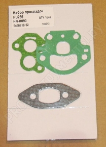 Набор прокладок UNITED PARTS для Husqvarna 235/235e/236/240 глуш+карб.+теплоиз. 5450818-92