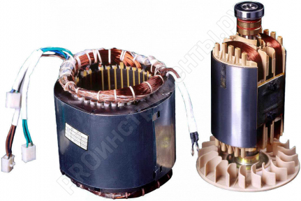 Генератор DDE DPG4501 (ротор+статор) 1010536